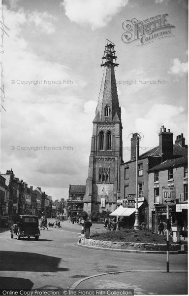 Photo of Market Harborough, St Dionysius Church c.1955