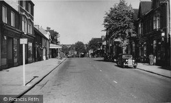 St Mary's Road c.1955, Market Harborough