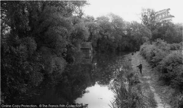 Photo of Market Harborough, The Canal And Boathouse c.1965