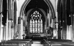 The Church Interior c.1965, Market Harborough
