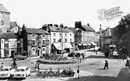 The Square And High Street c.1965, Market Harborough