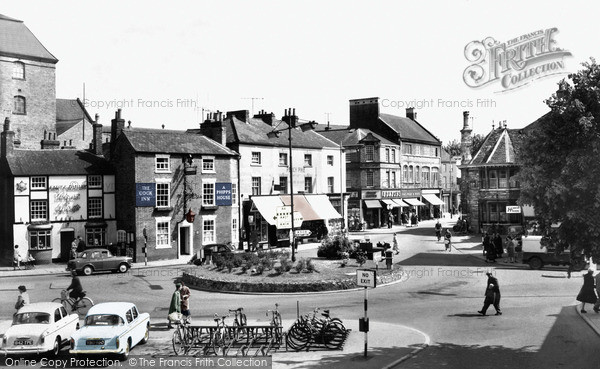 Photo of Market Harborough, The Square And High Street c.1965