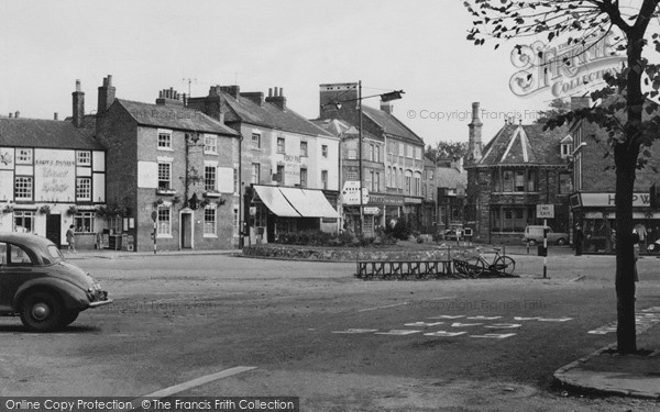 Photo of Market Harborough, The Square And Peacock Hotel c.1960