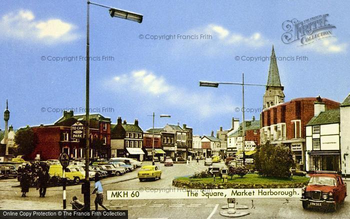 Photo of Market Harborough, The Square c.1965