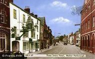 Three Swans Hotel c.1965, Market Harborough