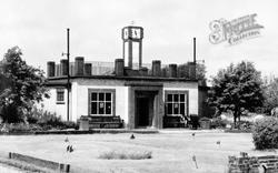 Welland Park, The Pavilion c.1955, Market Harborough