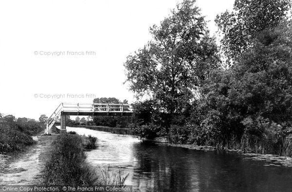 Photo of Market Harborough, Wooden Bridge 1922