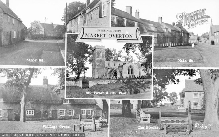 Photo of Market Overton, Composite c.1939