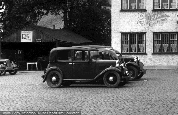 Photo of Market Rasen, Austin 10 Car c.1955
