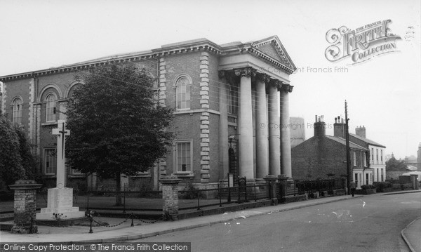 Photo of Market Rasen, Memorial And Methodist Church c.1960