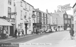 Queen Street c.1960, Market Rasen