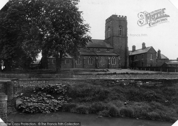 Photo of Market Rasen, St Thomas Church c.1955