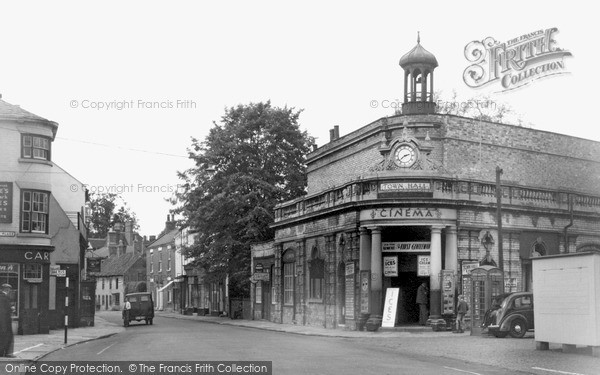 Photo of Market Rasen, Town Hall Cinema c.1955