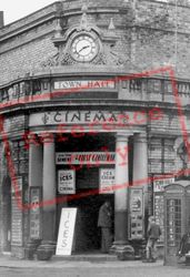 Town Hall Cinema Entrance c.1955, Market Rasen