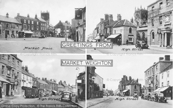 Photo of Market Weighton, Composite c.1955