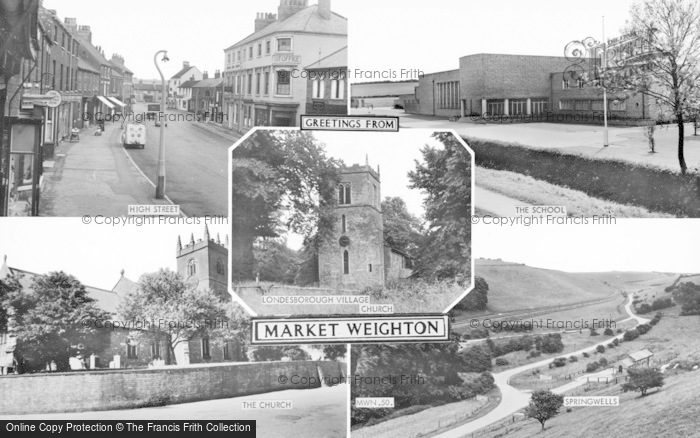 Photo of Market Weighton, Composite c.1960