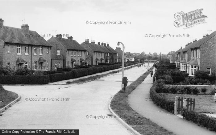 Photo of Market Weighton, Princess Road c.1960