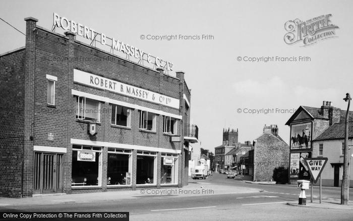 Photo of Market Weighton, Robert Massey & Co Ltd, The Crossroads c.1965