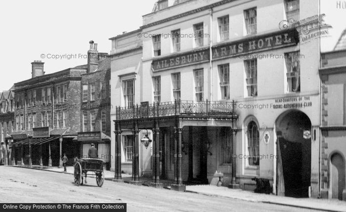 Photo of Marlborough, Ailesbury Arms Hotel, High Street 1910