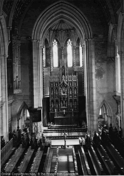 Photo of Marlborough, Church Interior c.1950