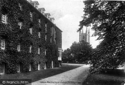 College, "B" House And St Peter's Church 1902, Marlborough