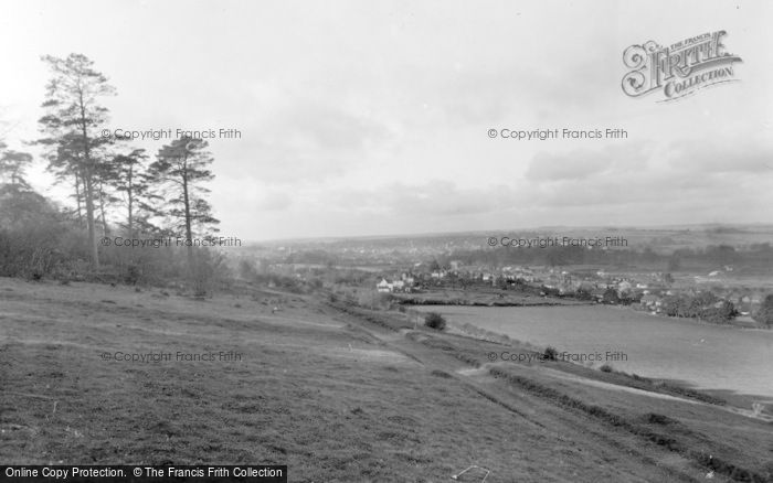 Photo of Marlborough, From The Hill c.1955
