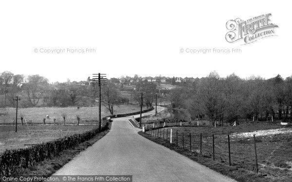 Photo of Marlborough, From The Mildenhall Road c.1950