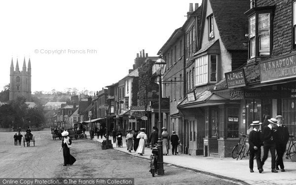 Photo of Marlborough, High Street 1907