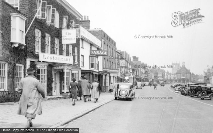 Photo of Marlborough, High Street 1950