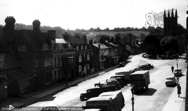 Photo of Marlborough, High Street c.1955
