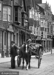 Horse And Cart, High Street 1907, Marlborough