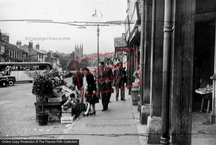 Photo of Marlborough, Market Day c.1950