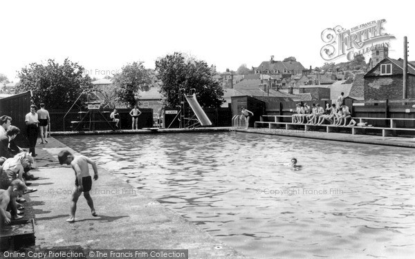 Photo of Marlborough, Swimming Baths c.1965