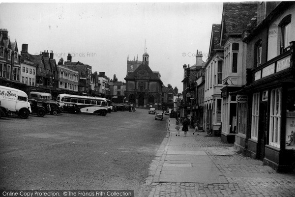 Photo of Marlborough, The Market Place c.1950