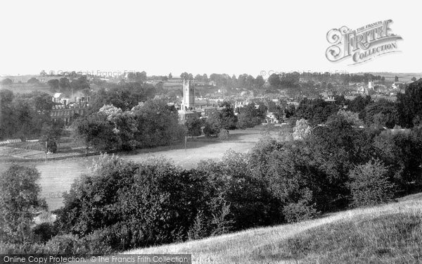 Photo of Marlborough, View From Granham Hill 1901