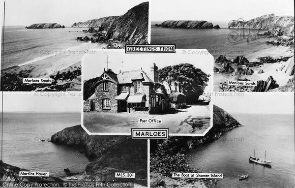 Photo of Marloes, Composite c.1955