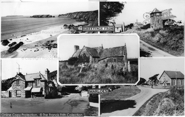 Photo of Marloes, Composite c.1955