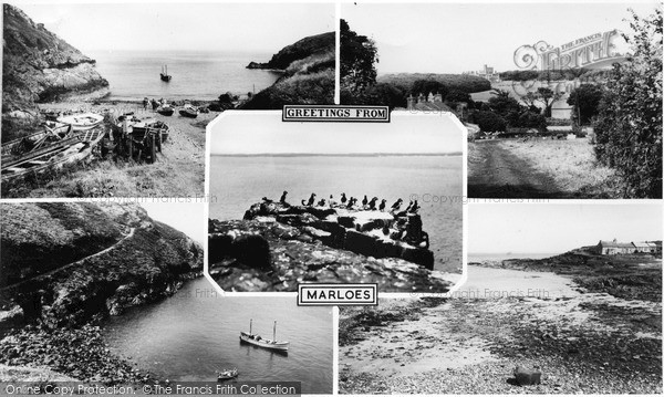 Photo of Marloes, Composite c.1955