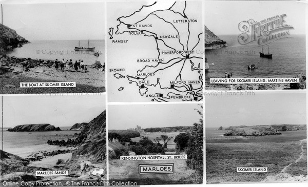 Photo of Marloes, Composite c.1955