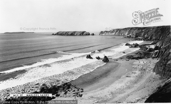 Photo of Marloes, Marloes Sands c.1955