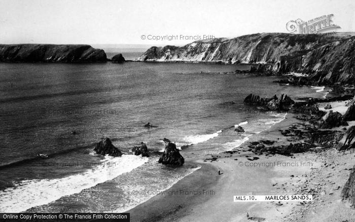 Photo of Marloes, Marloes Sands c.1955