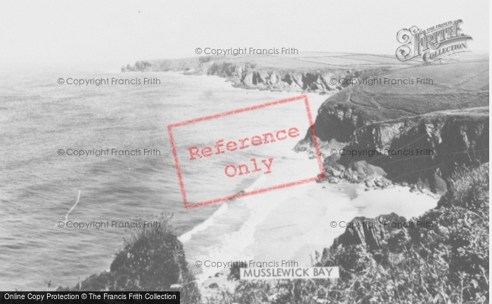 Photo of Marloes, Musselwick Bay c.1960