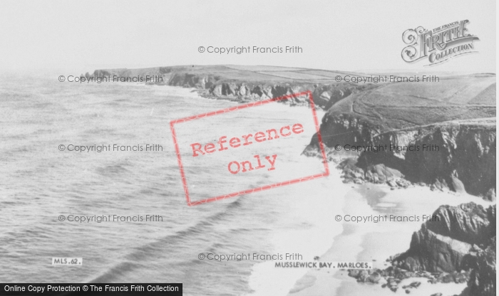 Photo of Marloes, Musselwick Bay c.1960
