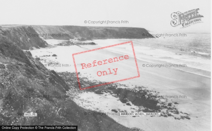 Photo of Marloes, The Sands c.1960
