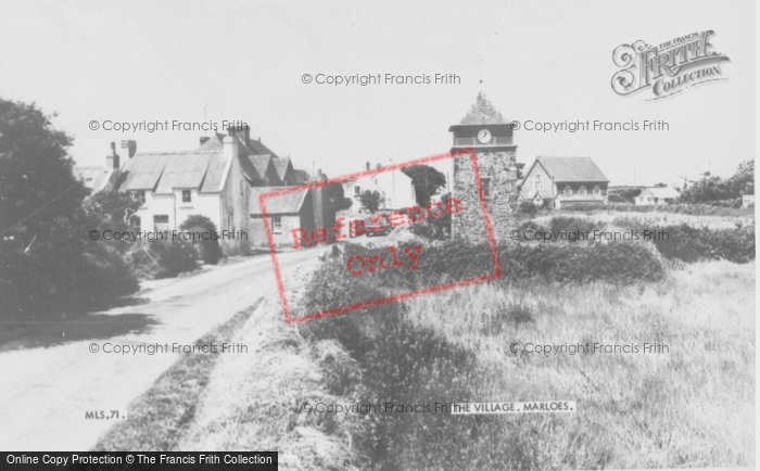 Photo of Marloes, The Village c.1965
