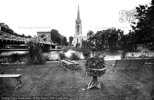 Photo of Marlow, All Saints Church And Bridge 1890