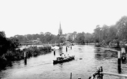 All Saints Church And The River Thames 1890, Marlow