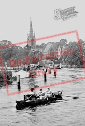 All Saints Church And The River Thames 1890, Marlow
