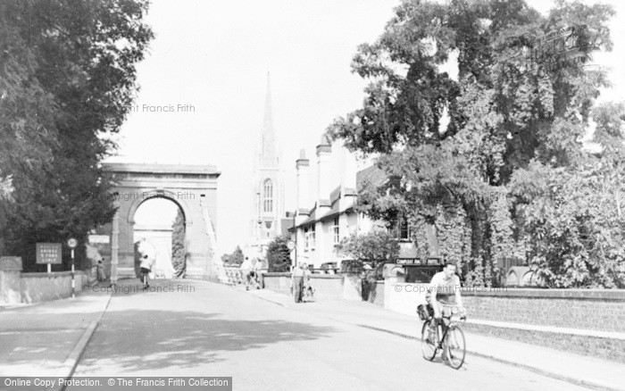Photo of Marlow, Bridge c.1955