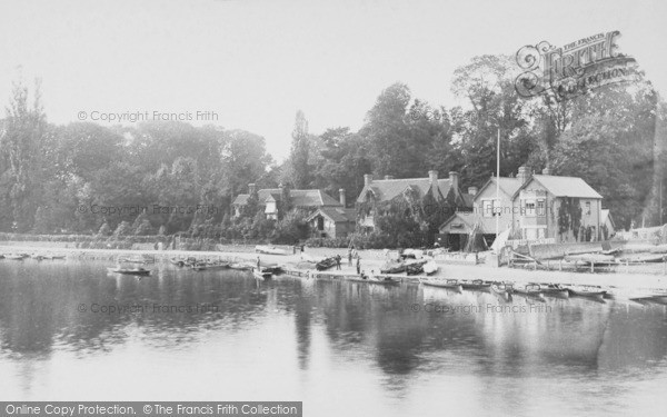 Photo of Marlow, From Below The Lock 1890
